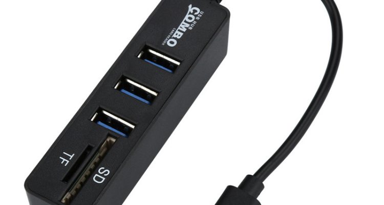 USB Hubs with SD Card Reader Included for Easy Access