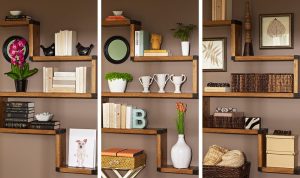How to Arrange Decorative Items on Shelves with Style